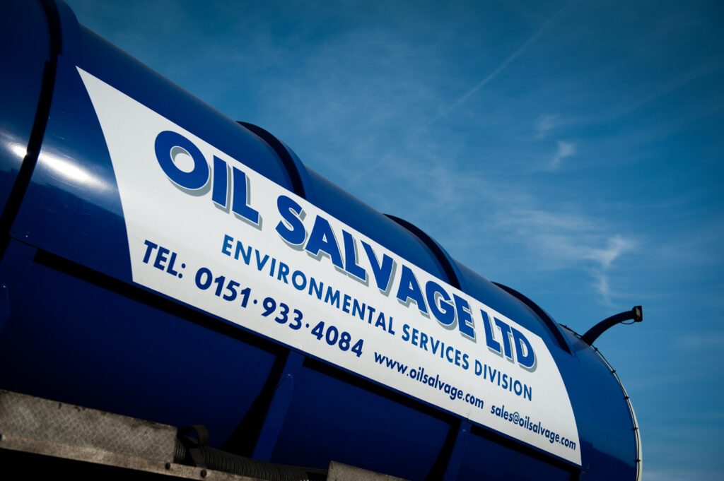 Oil Salvage oil container