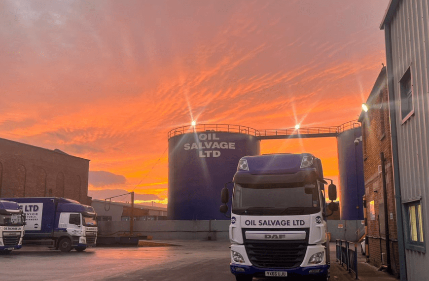 OSL Yard at Sunrise