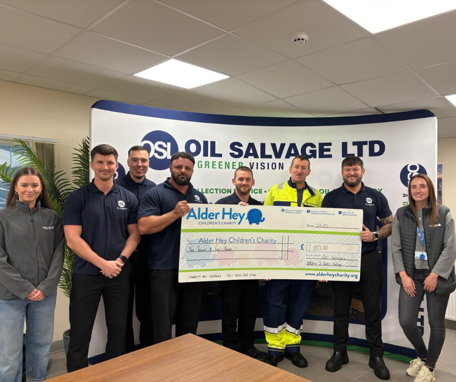 Alder Hey Cheque Photo 2025