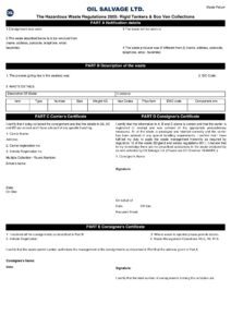 What Is a Consignment Note, and Why Do I Need One? - Oil Salvage